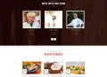响应式餐厅网站html5模板是一款大气好看的餐厅美食